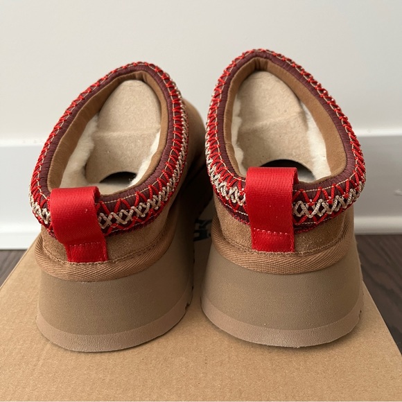 Ugg Tazz Slippers Chestnut Slides Shoes Chestnut NWT NIB WOMEN - Picture 4 of 10